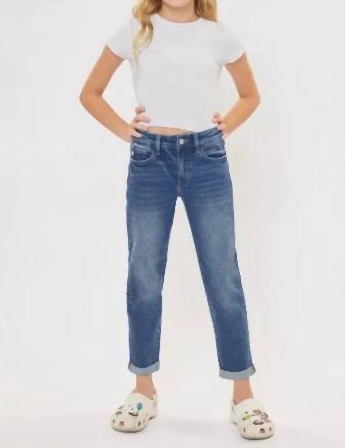 Kancan - Kids Mini Mom Jeans