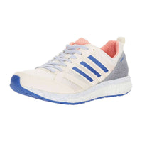 adidas Women's Adizero Tempo 9 Running Shoes in hi res orange hi res blue - women's shoe