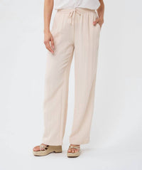 Esqualo - Wide Crush Trouser Pants