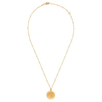 Amano Studio Women's Amour Medallion Necklace in gold - women's jewelry - detail view