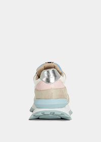 SHU SHOP Girl's Phoebe Mini Sneakers in blue - kids' sneaker - view 4