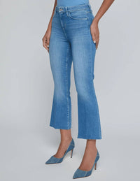 L'Agence - Kendra Crop Flare Jeans