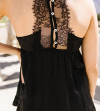 Satin & Lace Babydoll Cami
