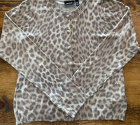Rd Style - Women's Fantine Long Sleeve Crewneck Cardigan