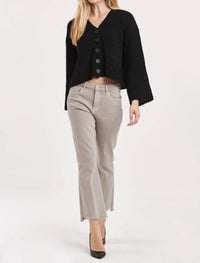 Another Love - Samira Bell Sleeve Chunky Crop Cardigan