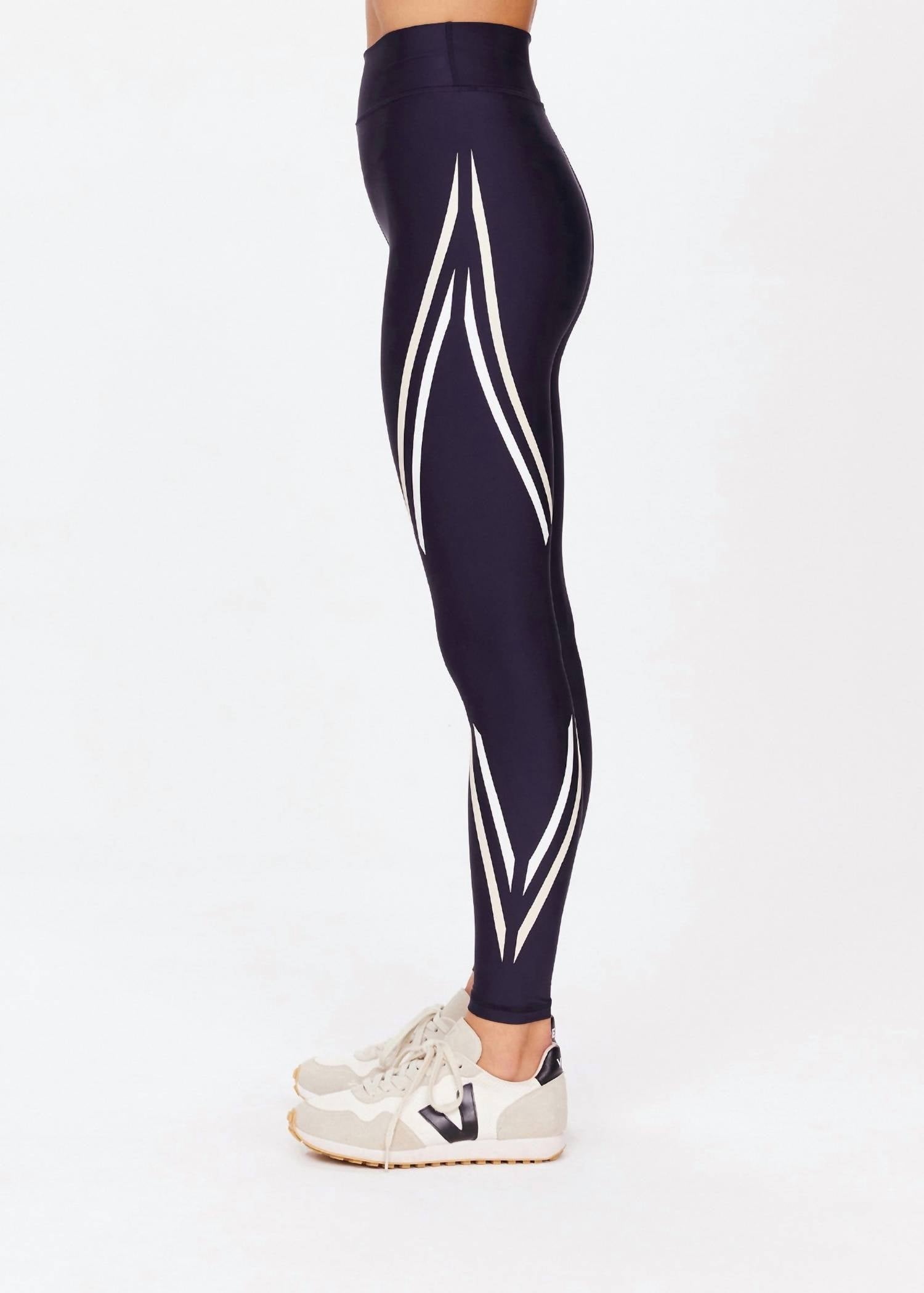 The Upside - Printed Stripe Leggings