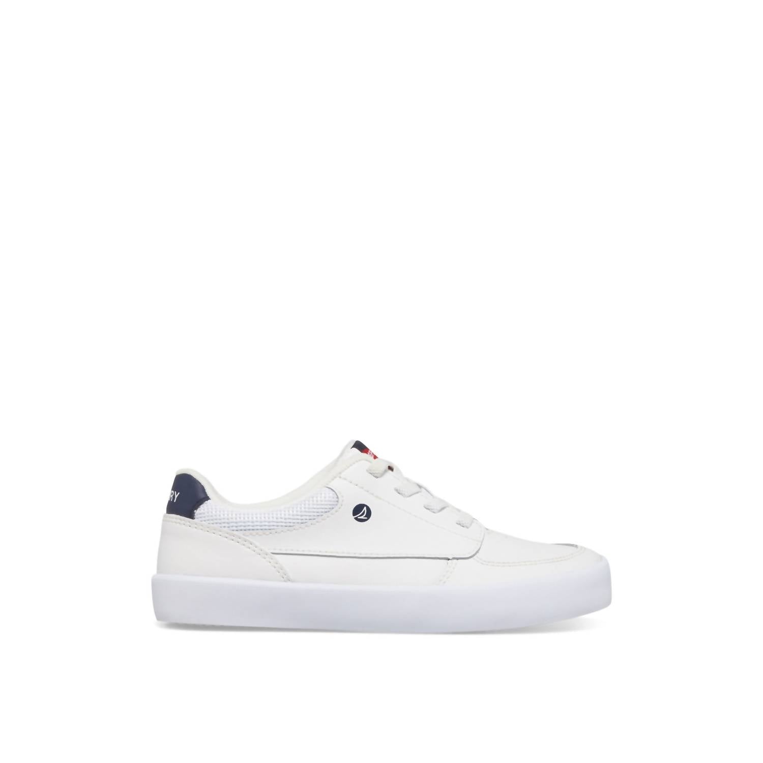 Sperry Kid's Boardwalk Sneaker in white - kids' sneaker