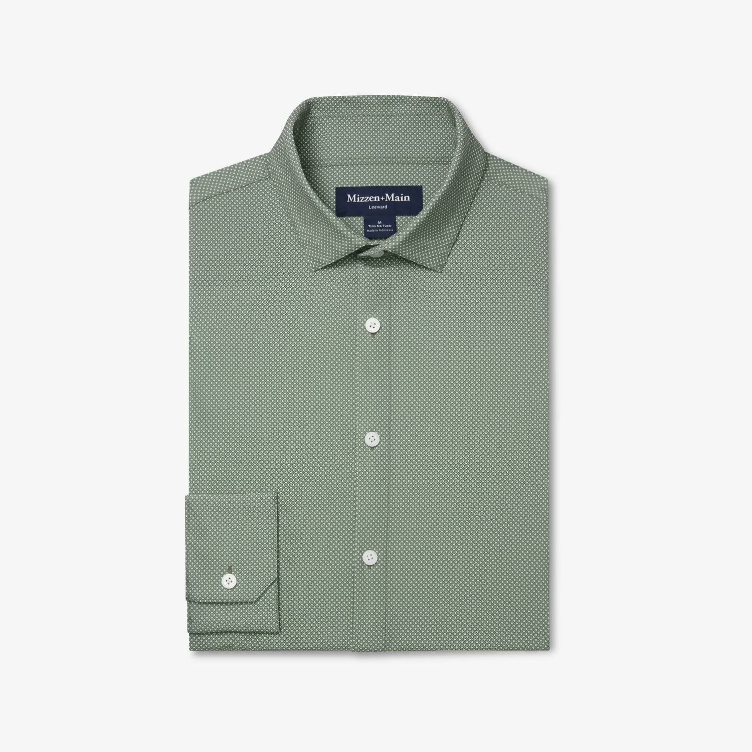Mizzen + Main - Leeward Trim Long Sleeve Dress Shirt