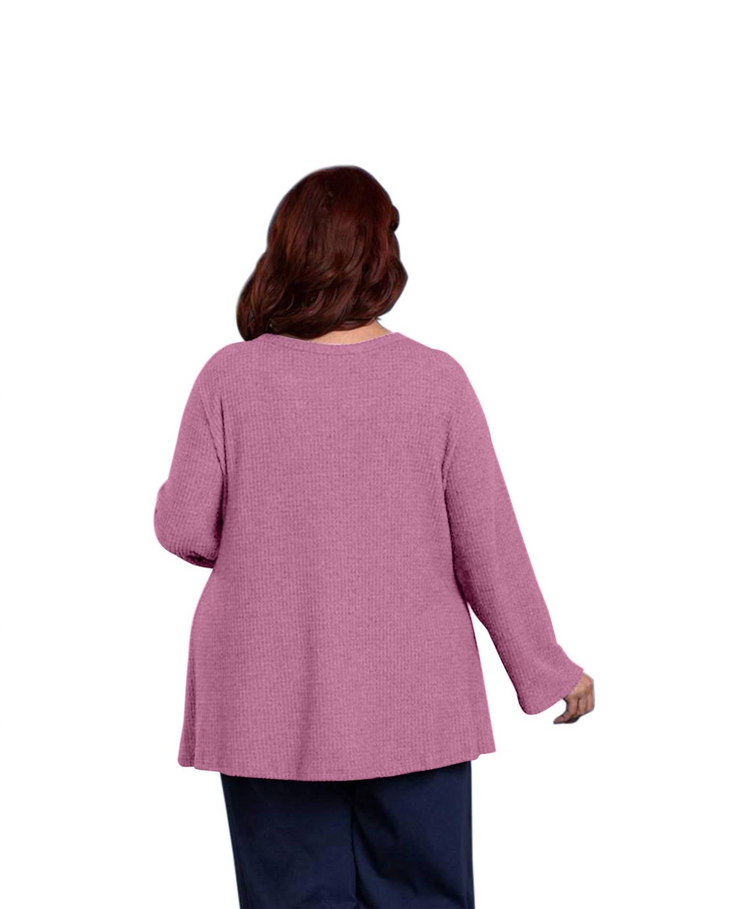 On The Plus Side - Brushed Thermal Top - Plus