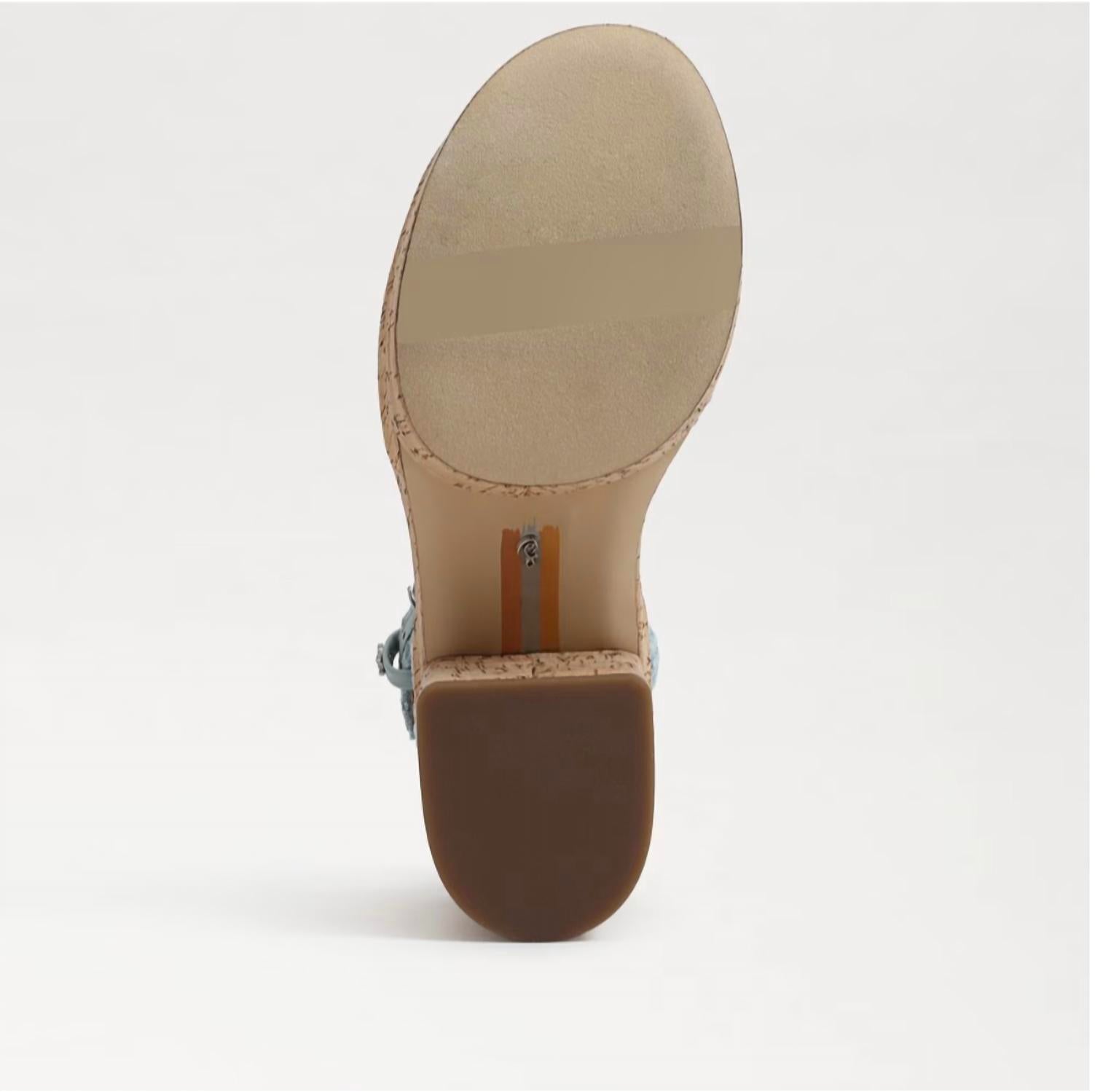 Sam Edelman - Women's Immie Ankle Strap Open Toe Block Heeled Sandals
