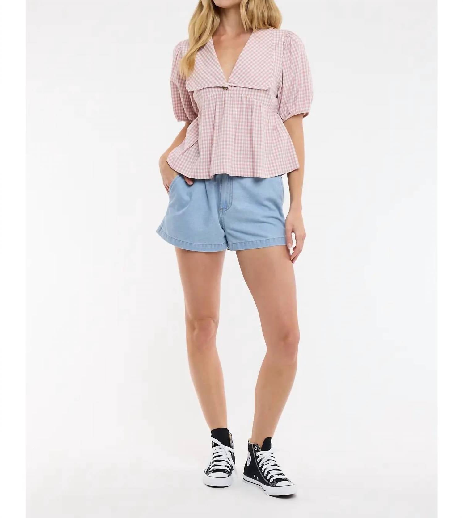 Wishlist - Collared In Confidence Top