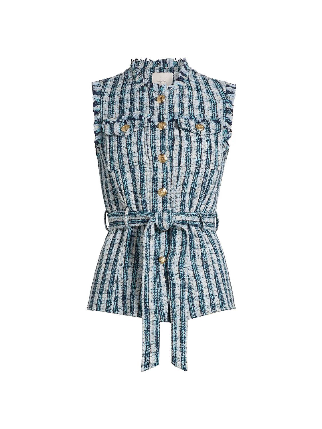 Cinq A Sept - Matilda Tweed Reenee Vest