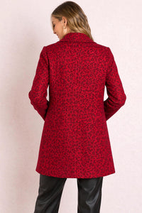 Jade - Cheetah brocade jacket