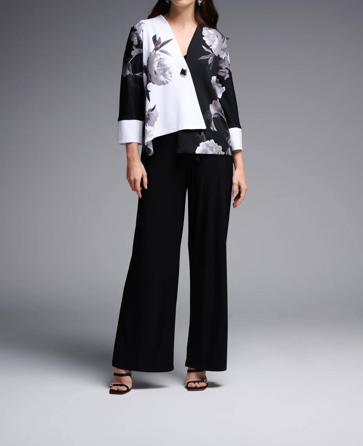 Joseph Ribkoff - Wide Leg Dress Pants