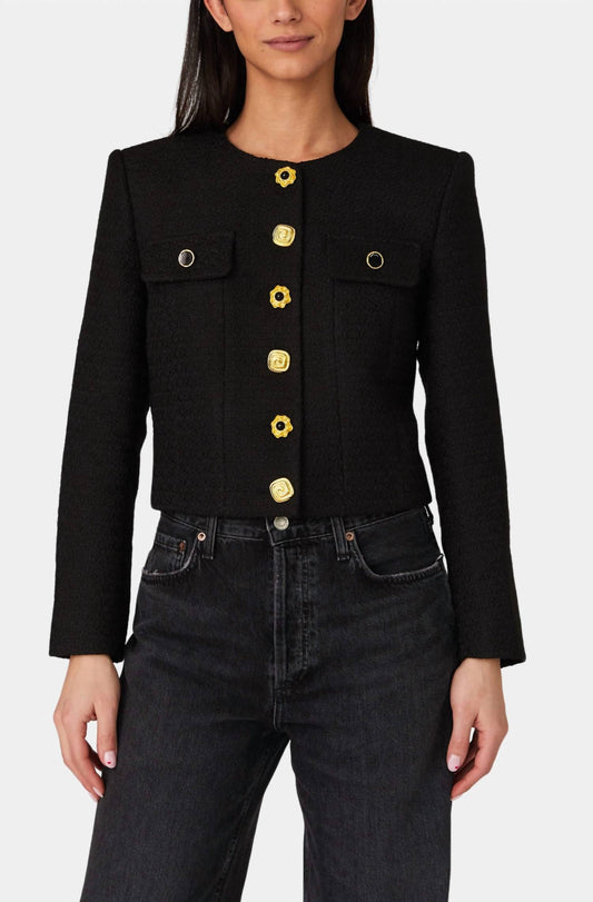 French Connection - Buttoned Crop Jacket
