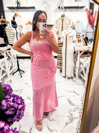 Able - Women's Stop And Stare Petal Knit Dress