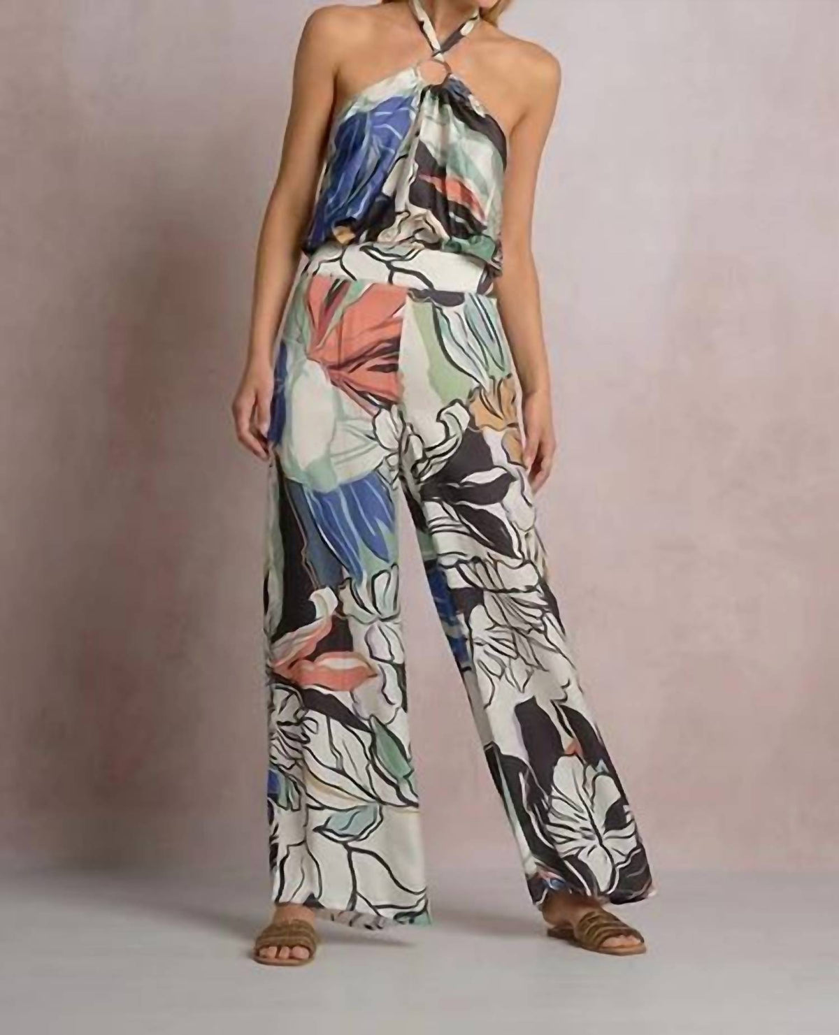Elan - BOTANICAL RESORT PANTS