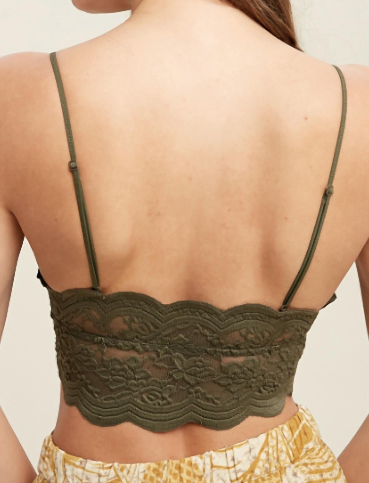 Wishlist - Lovely Scalloped Lace Bralette