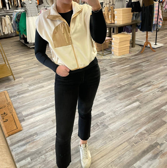 Papermoon - Oversized Fleece Vest