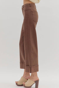 Entro - Sawyer Mid Rise Ankle Pants