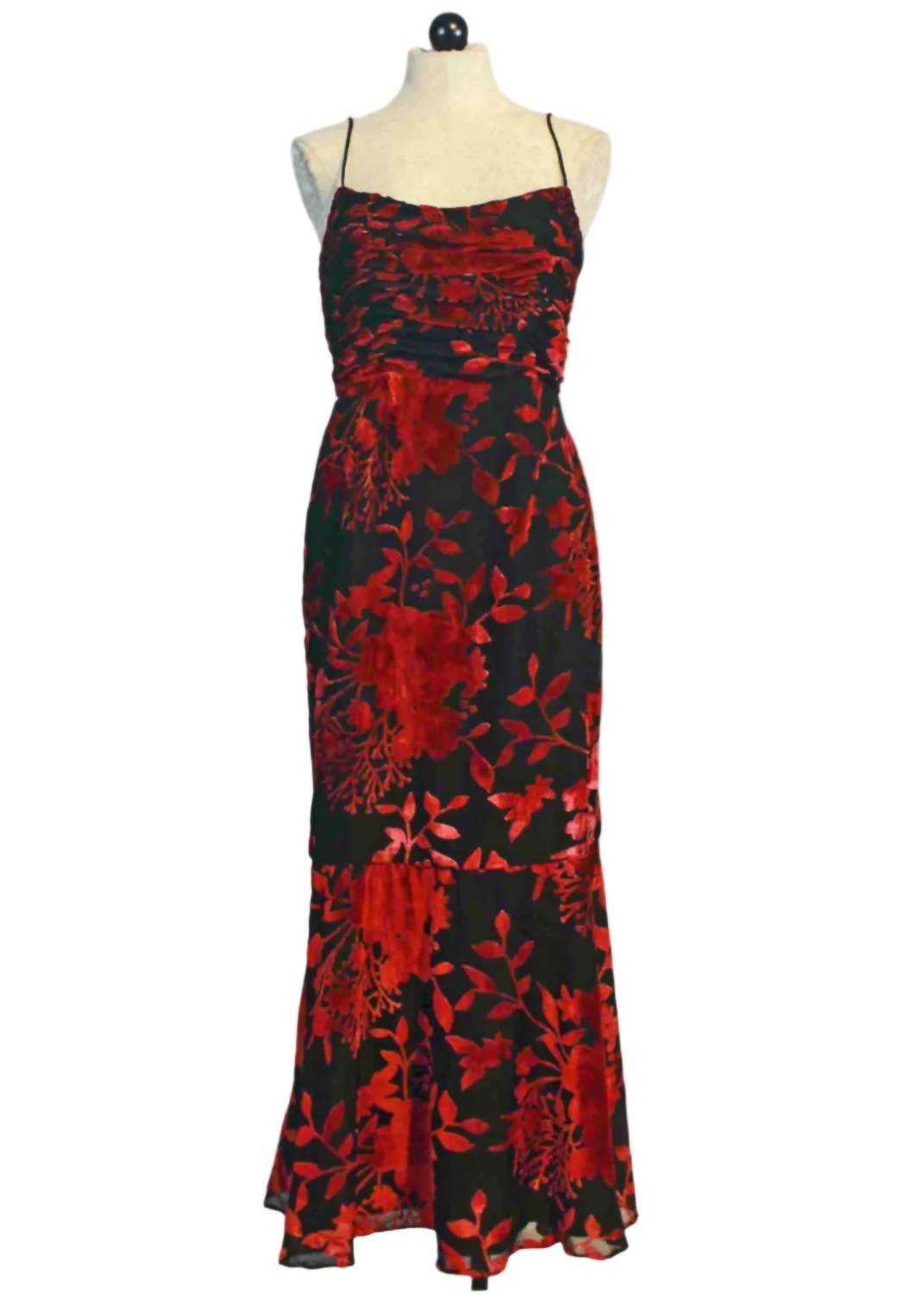 Hutch - Tylia Sleeveless Ruched Maxi Dress