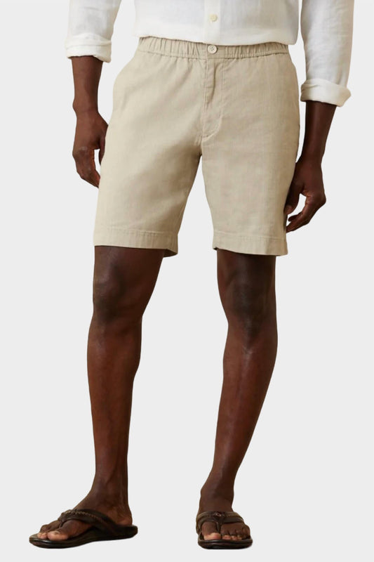 Tommy Bahama - Dockside Bay Linen-Blend Elastic Short