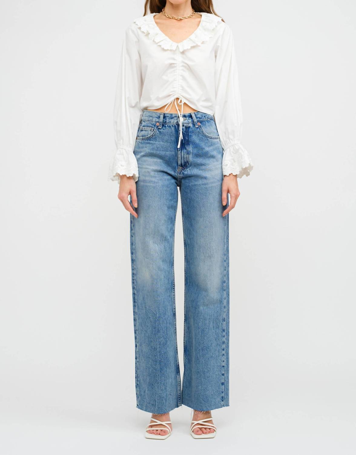 Sofie The Label - Emma Emboidered Poplin Blouse