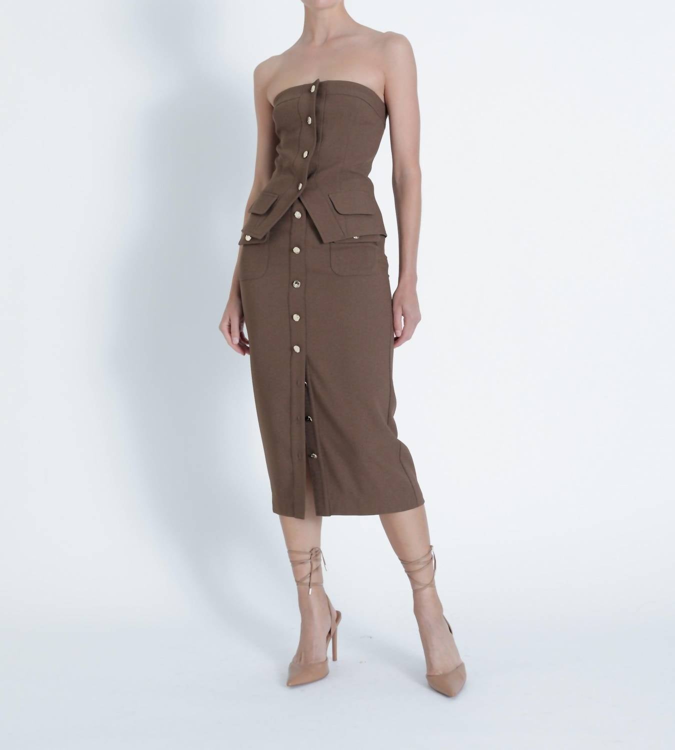 Karina Grimaldi - Camila Midi Skirt