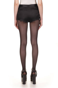 Marina Moscone - Raw Edge Hem Tailored Short