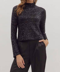 Entro - Abigail Sequin Top