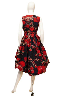 Samuel Dong - Jacquard High-low Dress