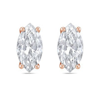 Diana M Jewels - 5.00 Ct Marquise Lab-grown Diamond Stud Earrings