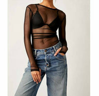 Free People - Last Layer Long Sleeve Top