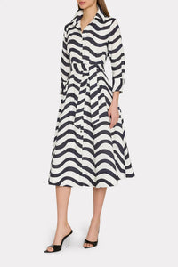 Milly - Lexi Printed Midi Dress
