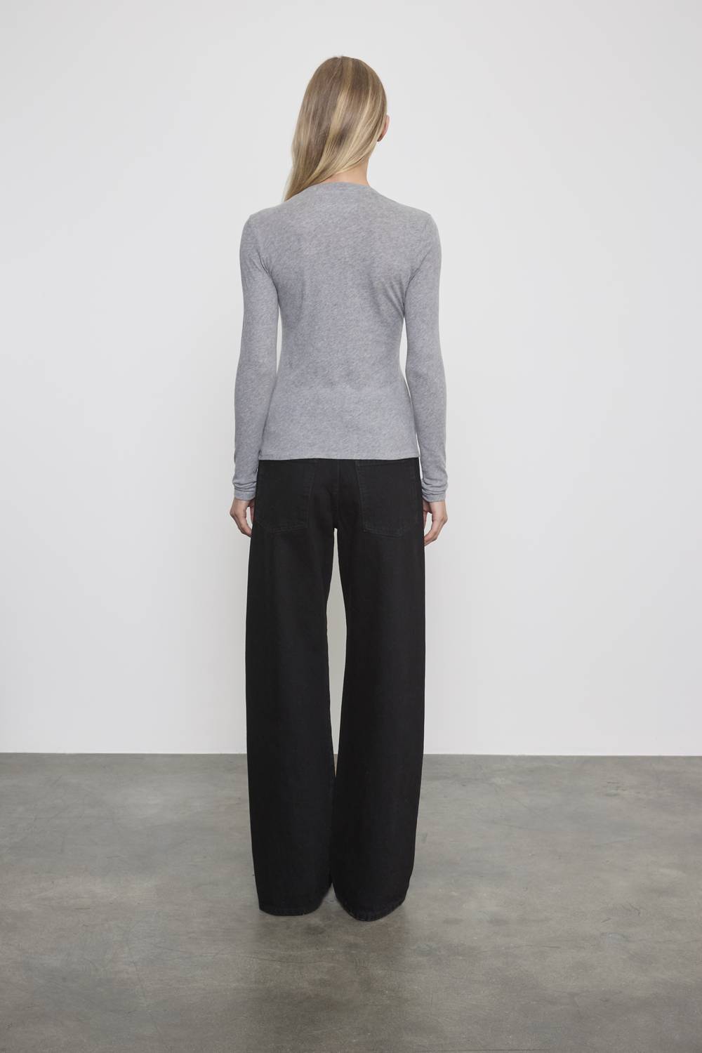 Enza Costa - CASHMERE JERSEY FITTED CARDIGAN