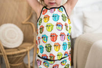 Rowdy Sprout - Kids Rolling Stones Tank Bamboo Thermal Set