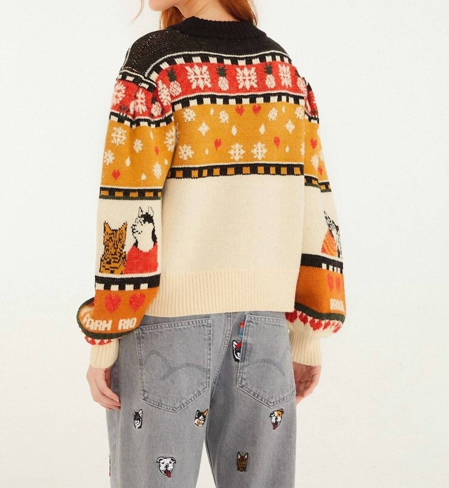 Farm Rio - Naughty Nice Sweater