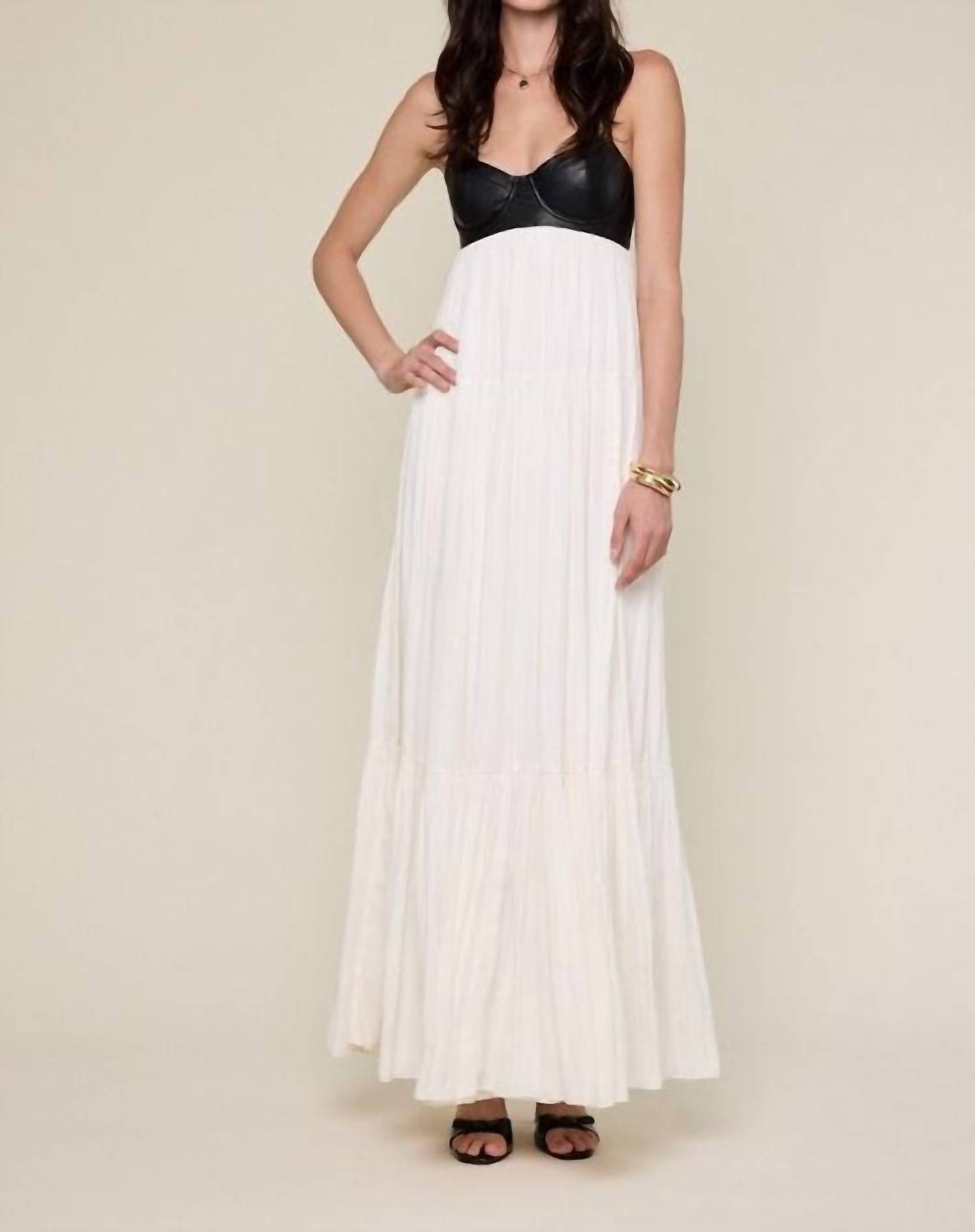 Sky to Moon Emily Dress in white - women's dress