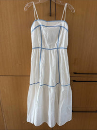 Papermoon - Women’s Smocked Cotton Maxi Dress