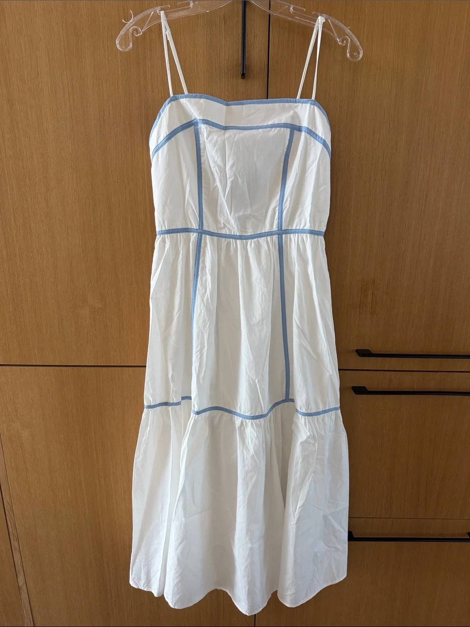 Papermoon - Women’s Smocked Cotton Maxi Dress