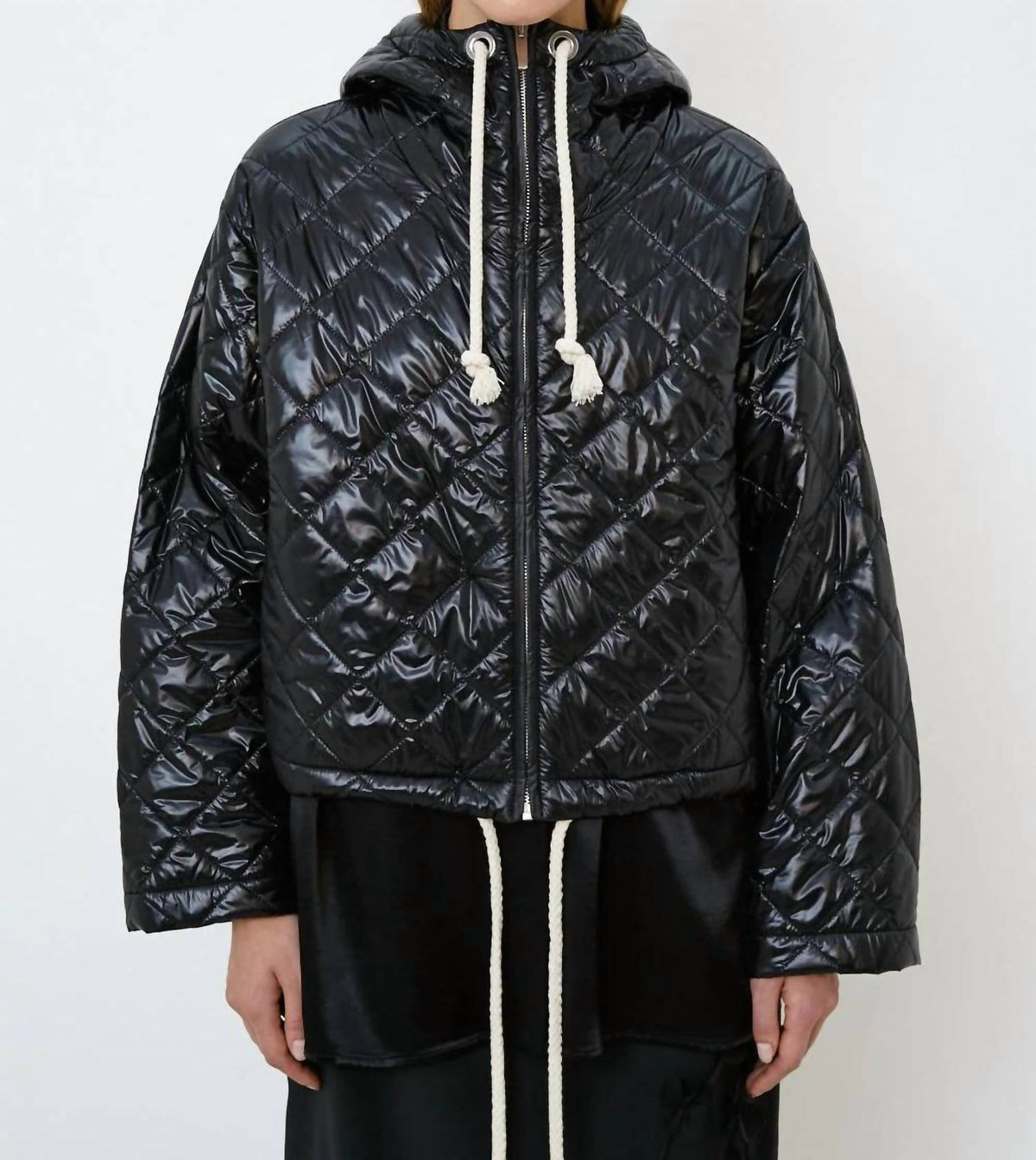 Meimeij - Short length quilted jacket