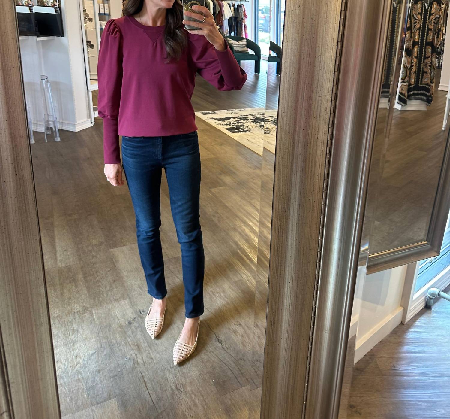 Another Love - Tara Puff Sleeve Sweatshirt