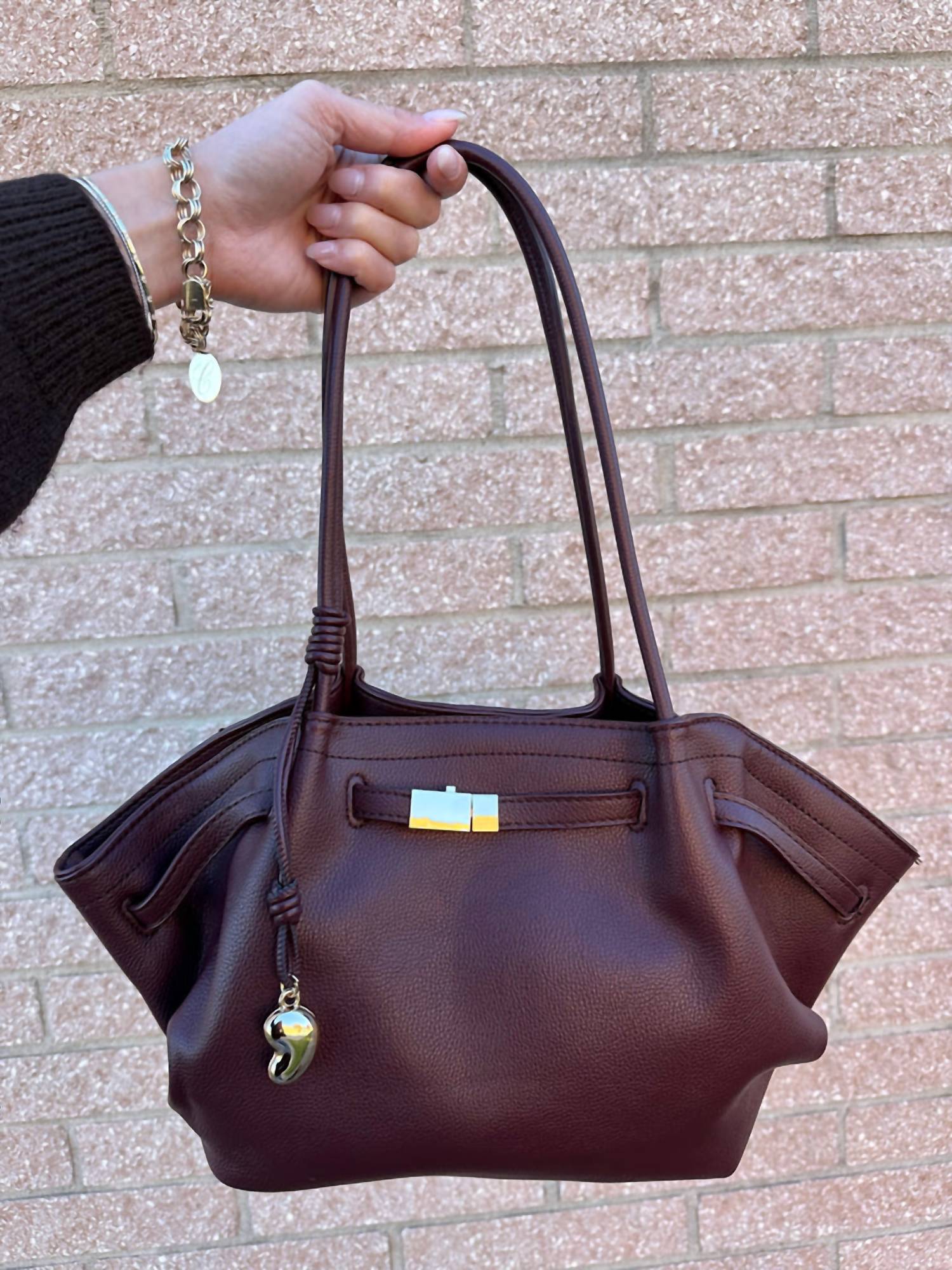 Urban Expressions Women's Monroe Purse in wine - women's bag - detail view