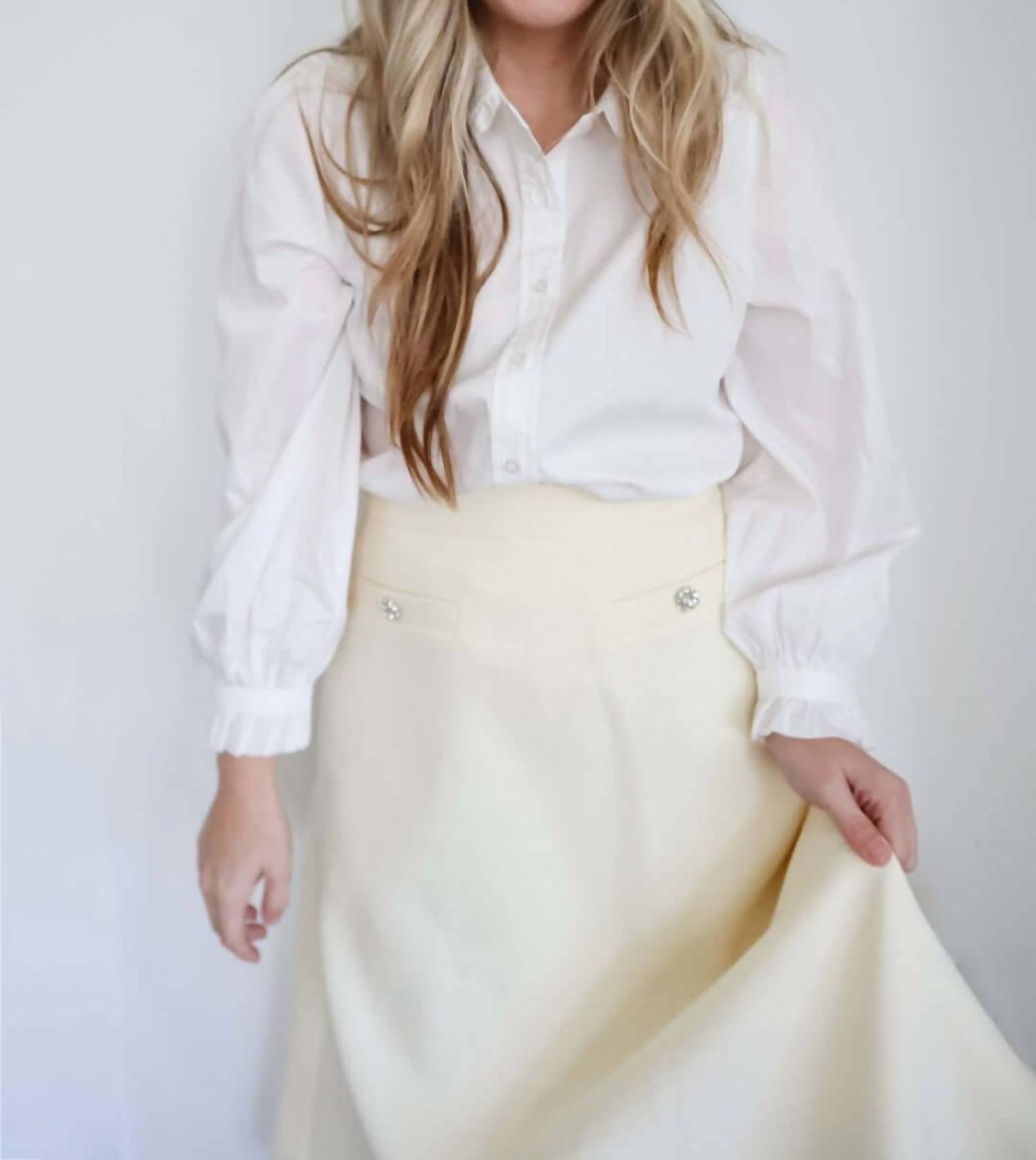 Endless Rose - Tweed A Line Skirt