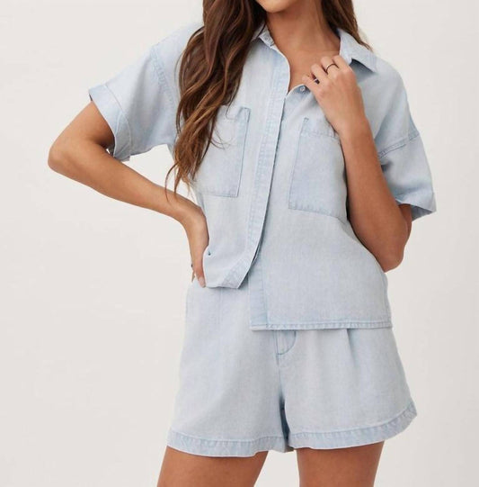 Bella Dahl - Two Pocket Short Sleeve Shirt