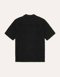 Les Deux - Hector Pointelle Short Sleeve Shirt