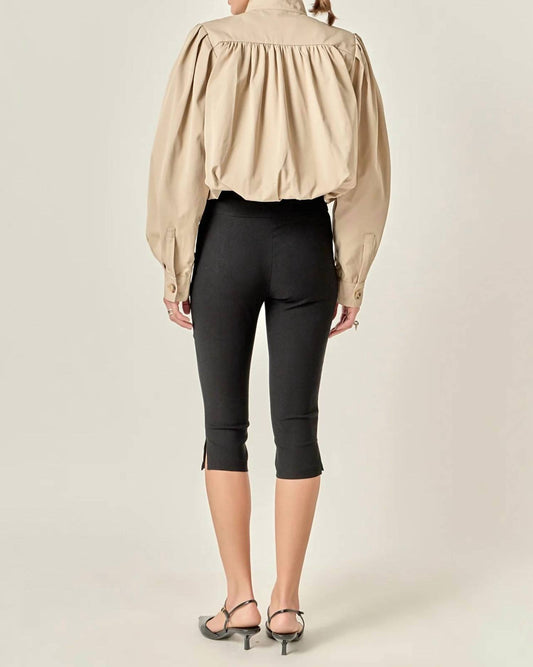 English Factory - Shirred Trench Short Coat