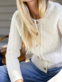 Marea - Francis Cable Knit Cardigan