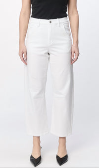 DEAR JOHN DENIM Teddi Baggy Fit Pants in white - women's pants