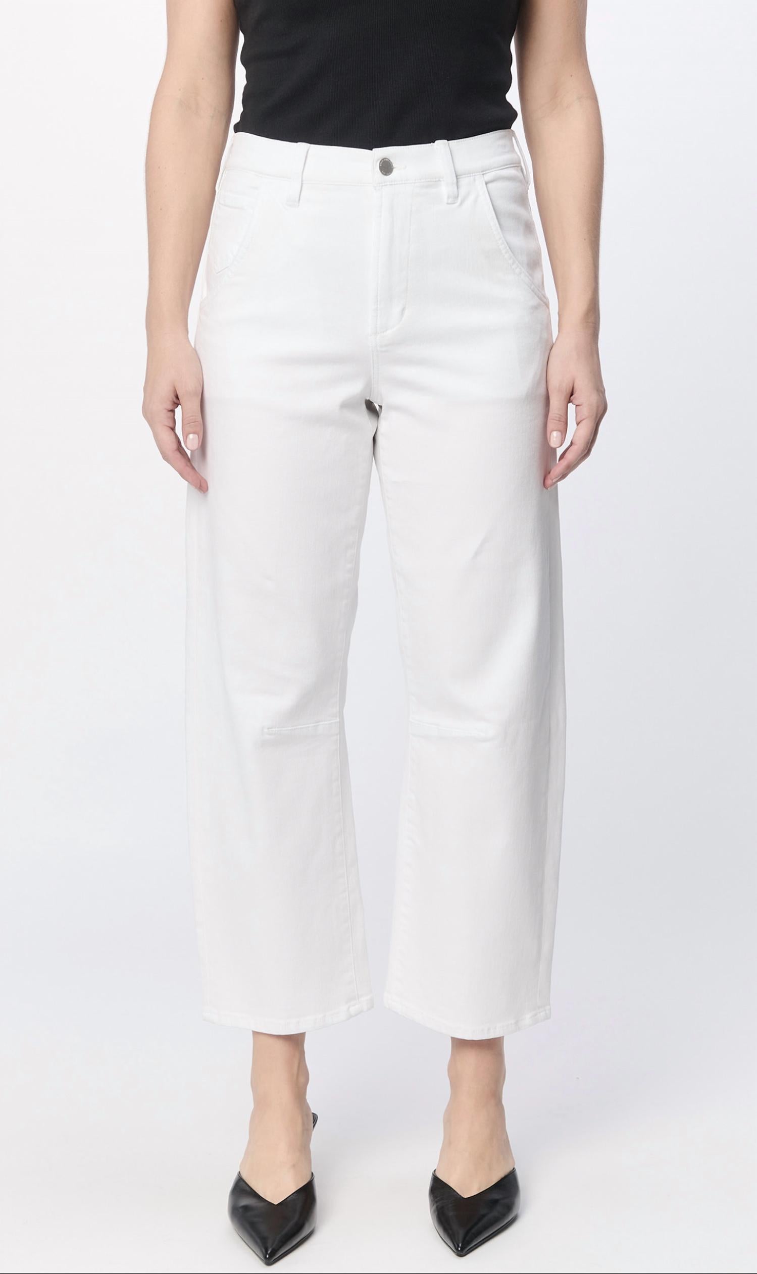 DEAR JOHN DENIM Teddi Baggy Fit Pants in white - women's pants